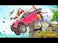 ТАМ ОБРЫВ, БЫСТРО ВЫПРЫГИВАЙ ИЗ МАШИНЫ! ЭПИЧНЫЙ ТОП-1 В МАСКИРОВКЕ В PUBG