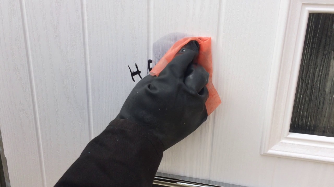 How to Remove Graffiti from a Front Door Graffiti Removal Ltd YouTube