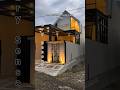 rumah minimalis modern atap segitiga #homedecor #homedesign #beautifulhomes #inforumah