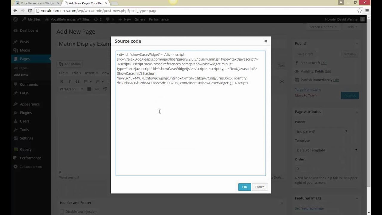 How To Add Matrix Testimonial Display To A Wordpress Page YouTube