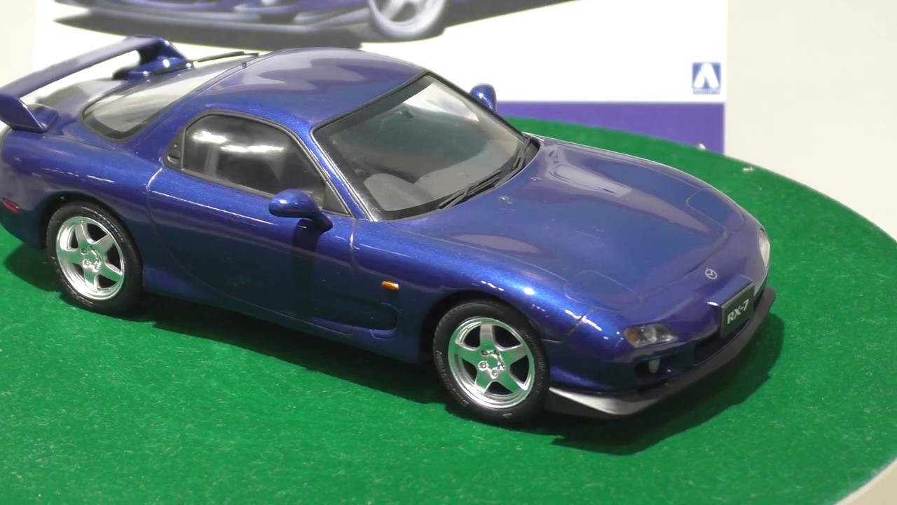 マツダ FD3S RX-7 '99（イノセントブルーマイカ）：MAZDA FD3S RX-7