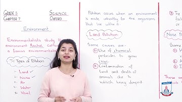Class 5 - Science - Chapter 7 - Lecture 62 - 7.1 Land and Noise Pollution  - Allied Schools