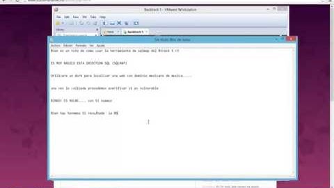 ‪Tutorial Sqlmap injection Sql Backtrack 5 r3
