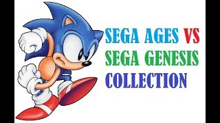 Sonic The Hedgehog | SegaAges VS Sega Genesis Collection