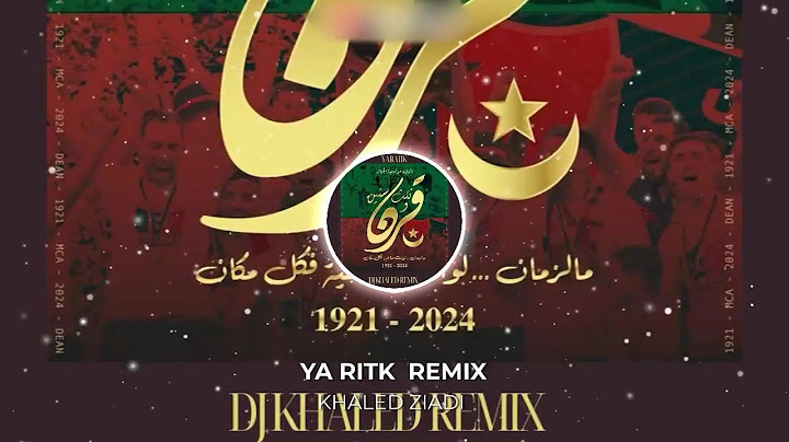 A.E.M - Ya Ritek حب و عقلية - يا ريتك (khaled Ziadi Remix)