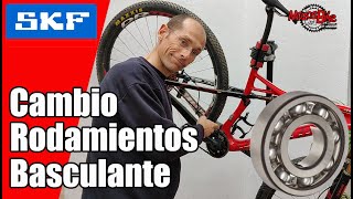 Cambiar rodamientos del basculante de tu bici