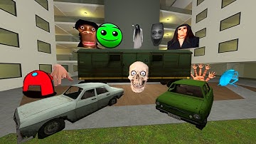 Too Much Nextbots chase me in Liminal Hotel Part 48