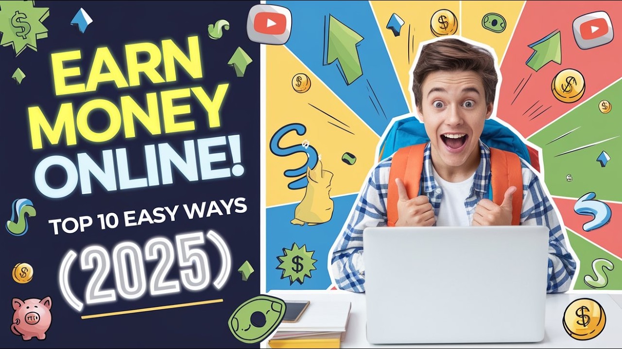Earn money online now with these 10 easy jobs for students 2025 youtube