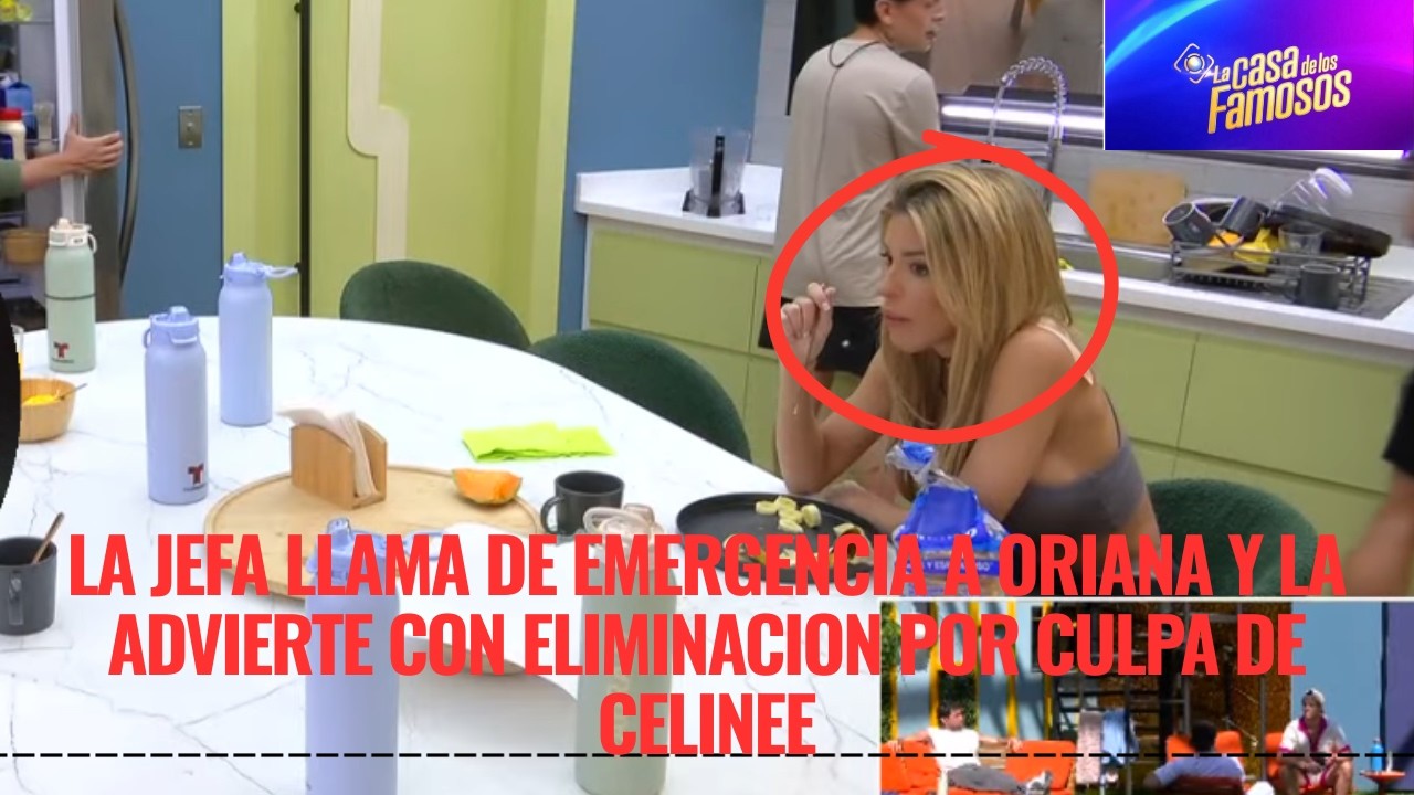 LA JEFA LLAMA DE EMERGENCIA A ORIANA Y LA ADVIERTE CON ELIMINACION POR CULPA DE CELINEE EN LCDLF 6