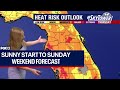 Tampa weather: Sunny start to Sunday