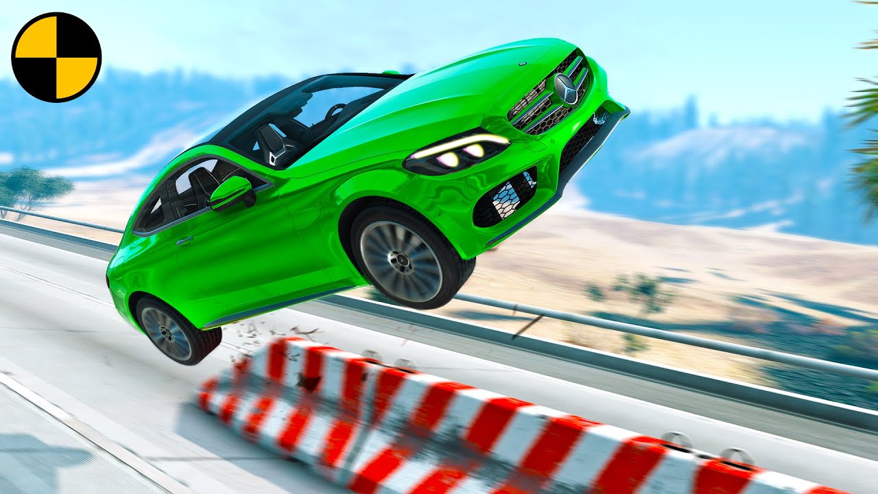 Cars vs Flips 😱 BeamNG.Drive YouTube