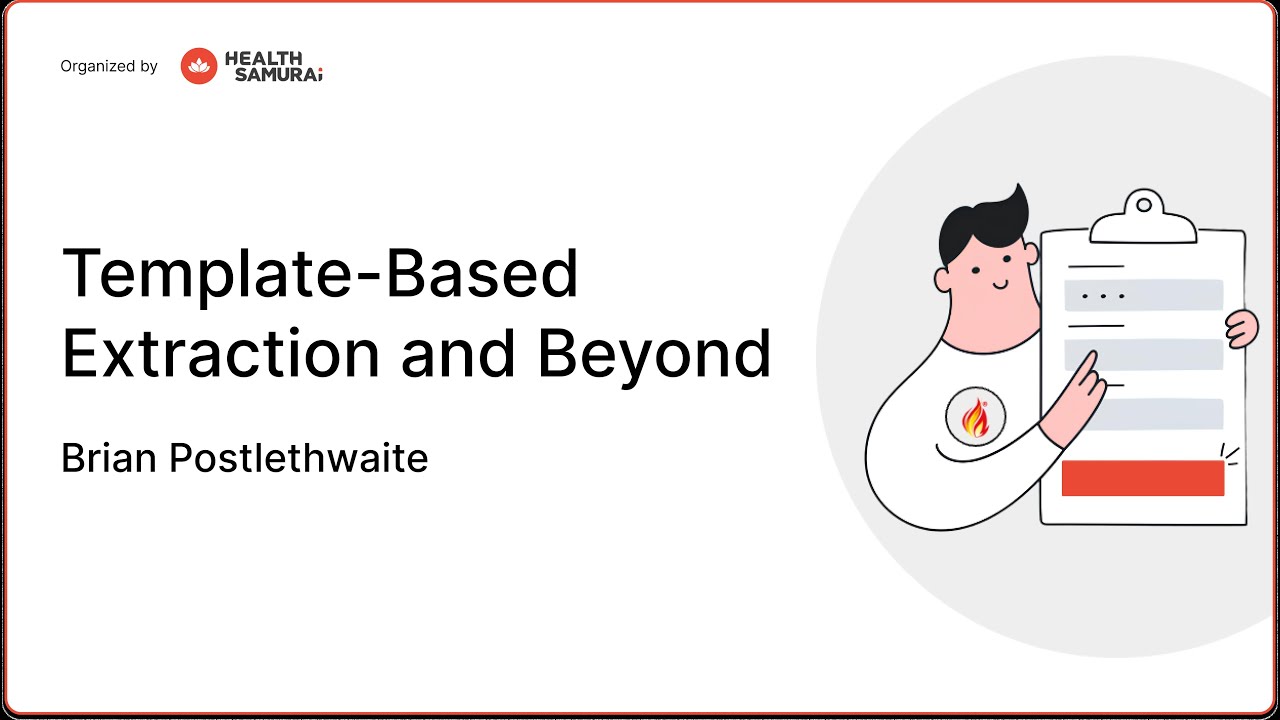 Template-Based Extraction and Beyond | Brian Postlethwaite