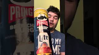 Pringles Beer Cheeseburger