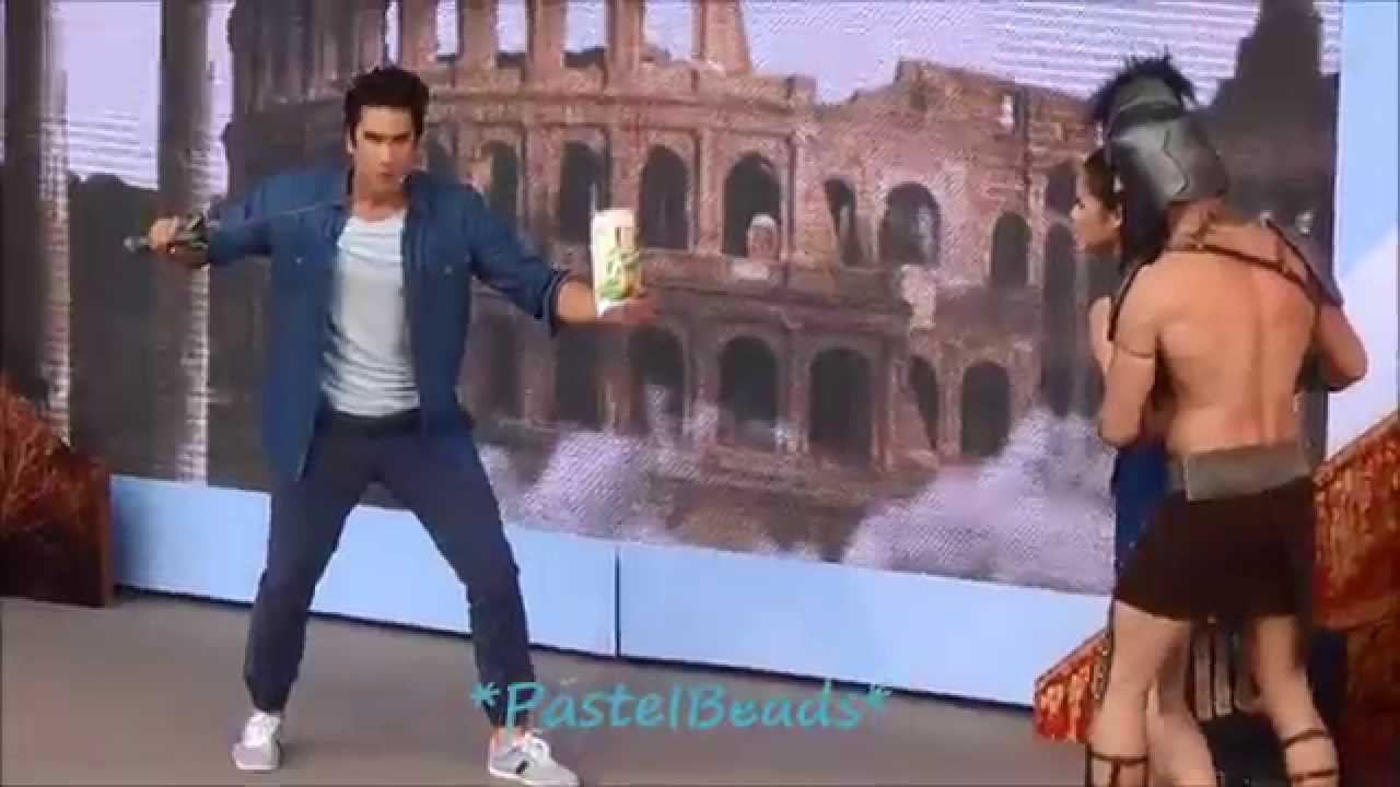 10102014/Nadechyaya-Lay เปิดซองท่องโลกมหัศจรรย์ อิตาลี-เม็กซิโก/ณเดชน์ชิงญาญ่าจาก Gladiator