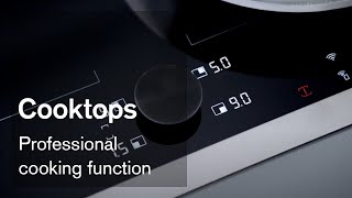 Learn about the Gaggenau professional cooking function