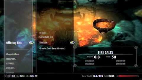 Skyrim - Atronach Forge Tutorials - Staff of the Flame Atronach