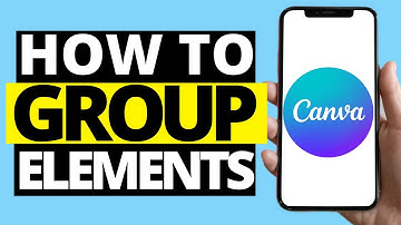 How To Group Elements On Canva Mobile App