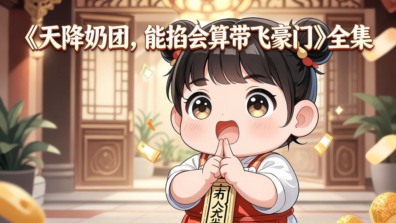 《天降奶团，能掐会算带飞豪门》全集，三岁半奶娃竟是玄学小祖宗！救霸总认爹，点股暴涨百倍，符到病除，手撕偷气运的恶人，高冷大魔王直接化身无脑宠女狂魔！