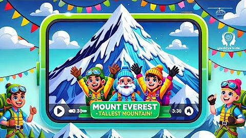MOUNT EVEREST the tallest mountain on earth l #kids #science #education