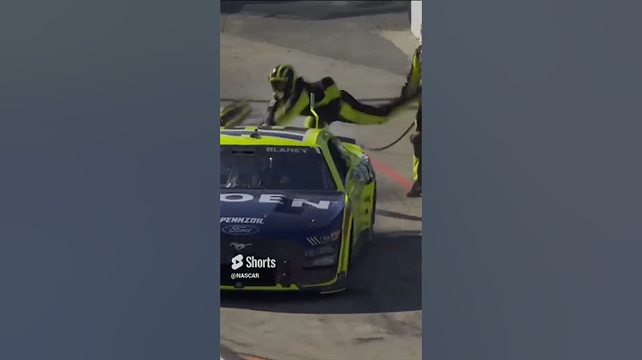Lay out for it! #nascar