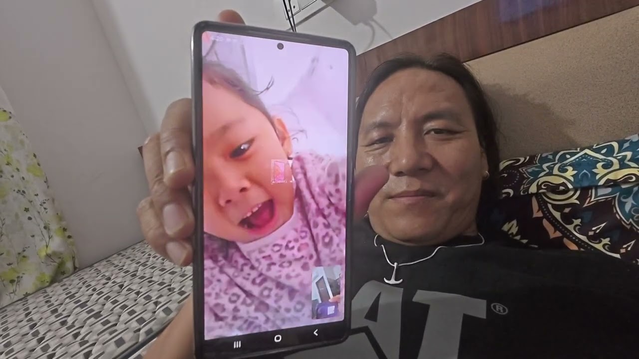 Video calling with my daughters #tibetanyoutuber #freetibet 