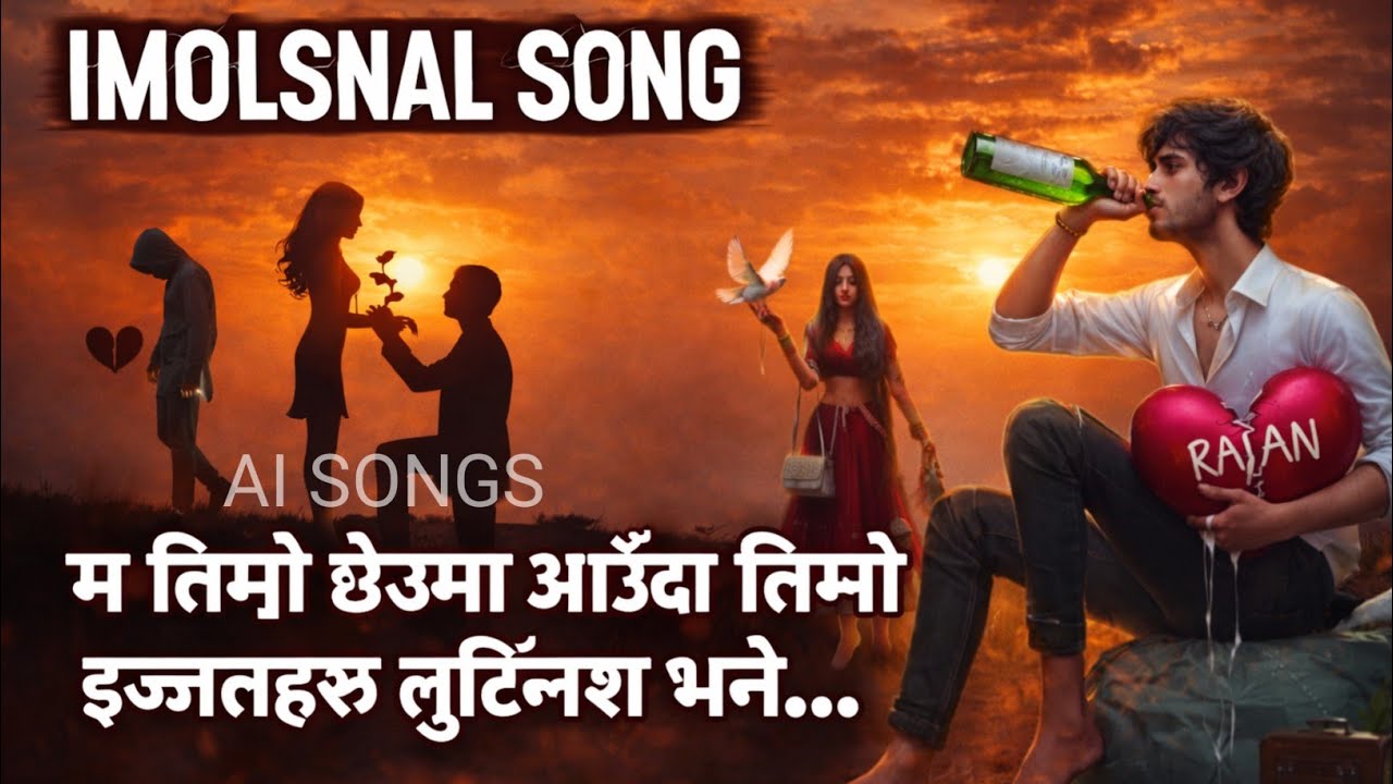 Nepali Imolsnal Cover Song 💔 Nepali Broken Heart Song 🎶 New Nepali Song AI SONGS 