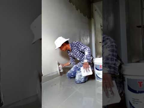 Video trác bột sơn nước lớp 1 Quảng Nôm - youtube
