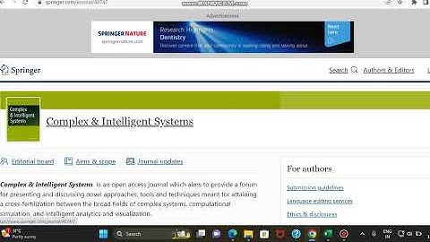 Fast Publication paid best scopus / Sci Journal | Fast publication 2023 springer journal