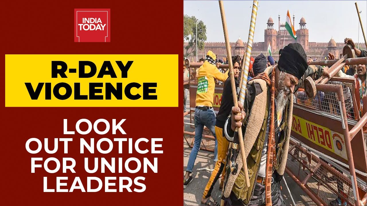 R-Day Violence Probe: Delhi Police Issues Look Out Notice For Farmer's Union Leaders | India To