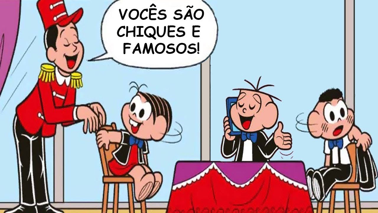 A TURMA FICOU RICA E CHIQUE - QUADRINHOS MÁGICOS