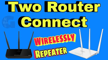 Two Router Connect Wireless in One Network | Tenda Router Ko Repeater Kaise Banaye | By AllWithG