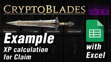 CryptoBlades | Example ¿When to claim XP? And Stake option