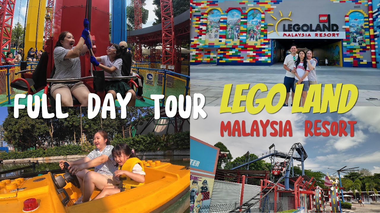 FINALLY LEGOLAND THEME PARK MALAYSIA | FULL DAY TOUR | Johor Bahru | Travel Malaysia