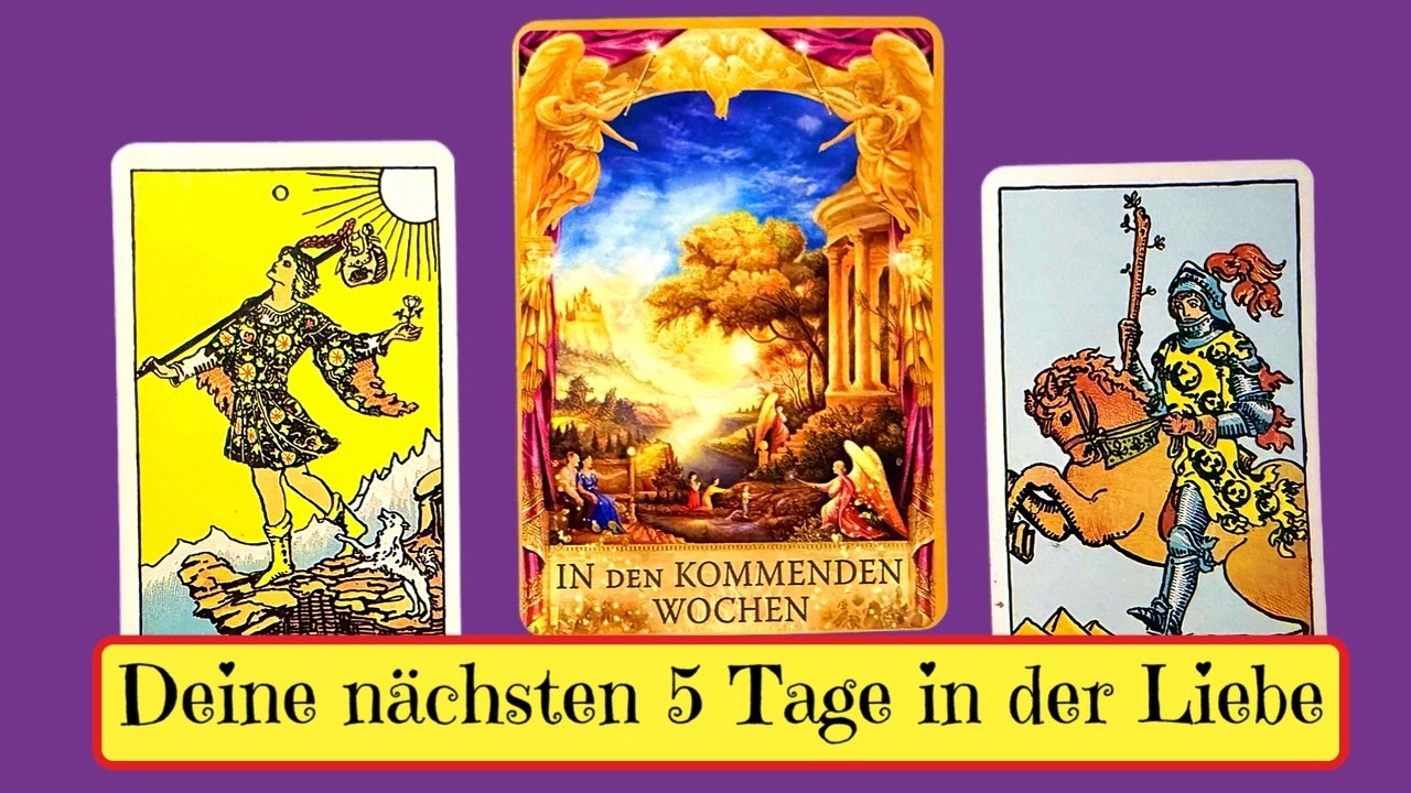 ❤️ 5 Tage Liebes-Vorausblick ab JETZT ❤️ Was passiert zwischen Dir und Deinem HM?  ❤️ 369 Orakel ❤️