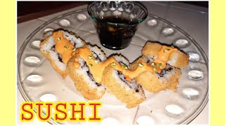 COMO HACER SUSHI EMPANIZADO  PASO A PASO / DELICIOSO!