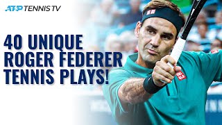 40 Unique Roger Federer Tennis Plays! screenshot 5