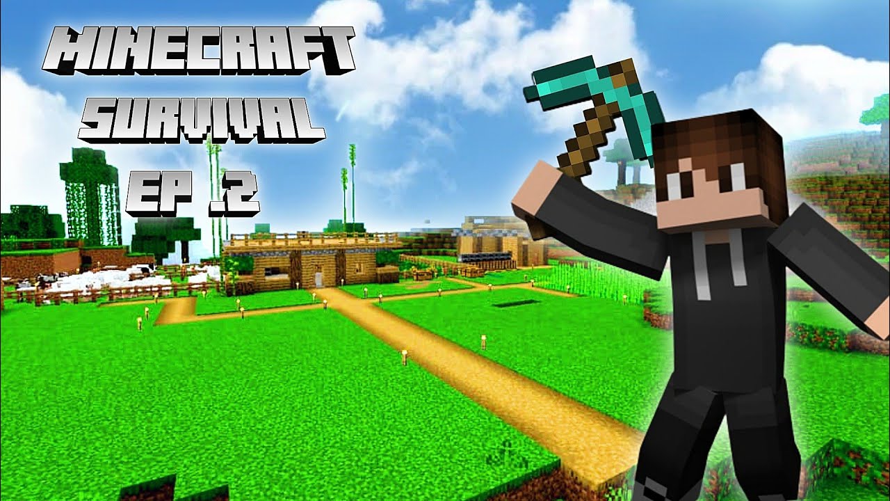 Minecraft Survival Series Ep-2 in Hindi🔥 | Minecraft Bedrock Edition Survival Series in Hindi Part 2