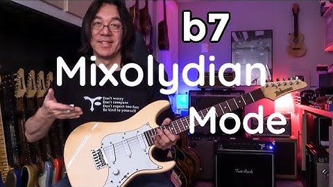 Super Simple Mixolydian MODE | Music Theory | Guitar Lesson
