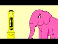 The elephant smiled before climbing the clock | Hickory Dickory Dock