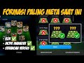 REKOMENDASI FORMASI PALING META SAAT INI, COCOK BUAT PUSH RIVAL DIVISI - FC MOBILE #fcmobile
