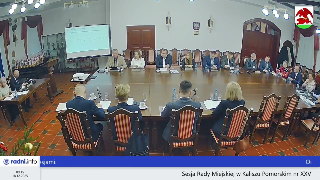 Kalisz Pomorski z planem finansowym na 2026 rok - sesja