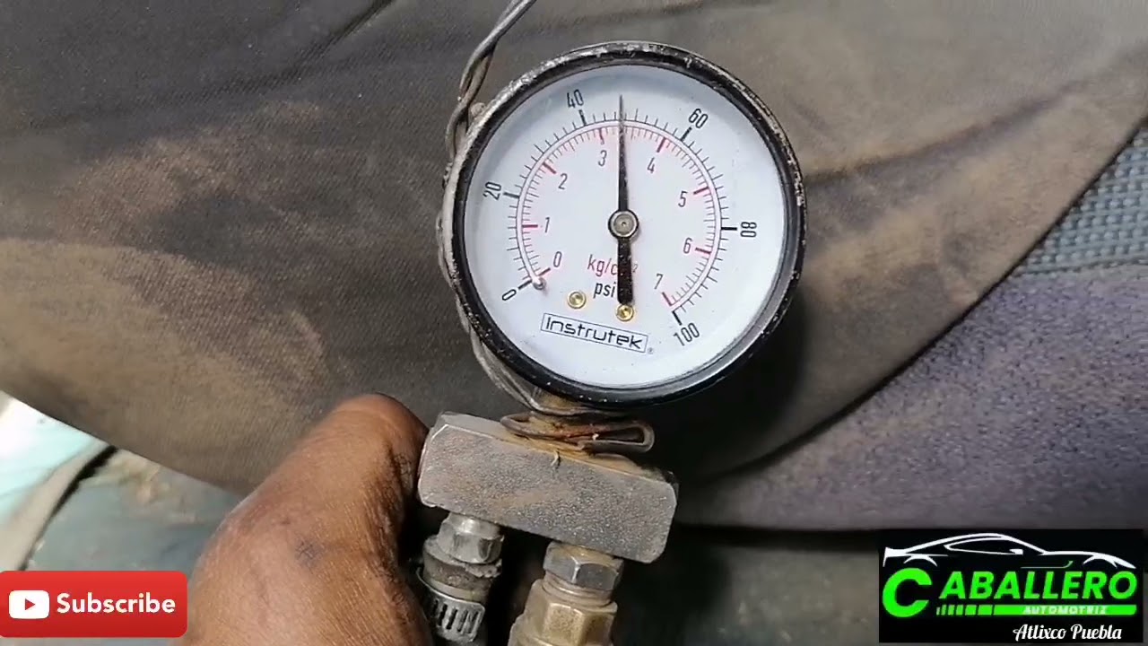 Presión correcta de bomba de gasolina S10 2.2