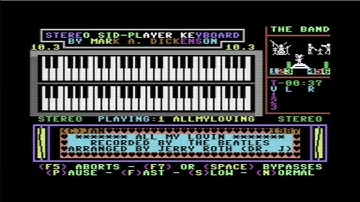 Commodore 64 SIDplay Music: DrJ5: All My Loving