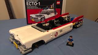 Lego Ghostbusters Ecto-1 Build, Bag #8 with Custom Ray Stantz Minifigure (and guest builder)