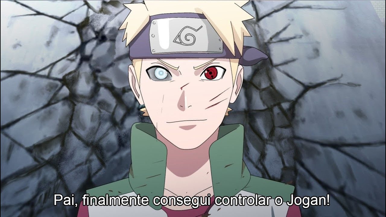 O Filho de Boruto e Sarada, Byakugan e Sharingan - Boruto: Naruto Next  Generations 