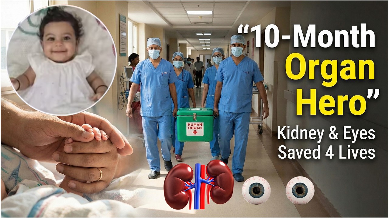 Youngest Organ Donor in Kerala! 10-Month-Old Baby Saves 4 Lives ❤️