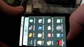 Samsung i5700 Galaxy Spica menu + iGO