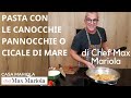 PASTA SPAGHETTI CON LE CANOCCHIE O PANNOCCHIE O CICALE DI MARE - Chef Max Mariola