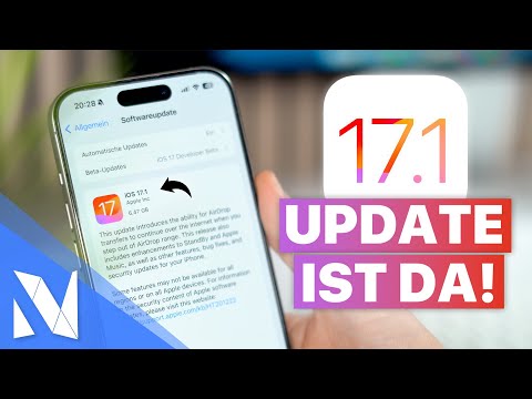 iOS 17.1 ist da - Was ist neu? (Standby, AirDrop und mehr!) | Nils-Hendrik Welk