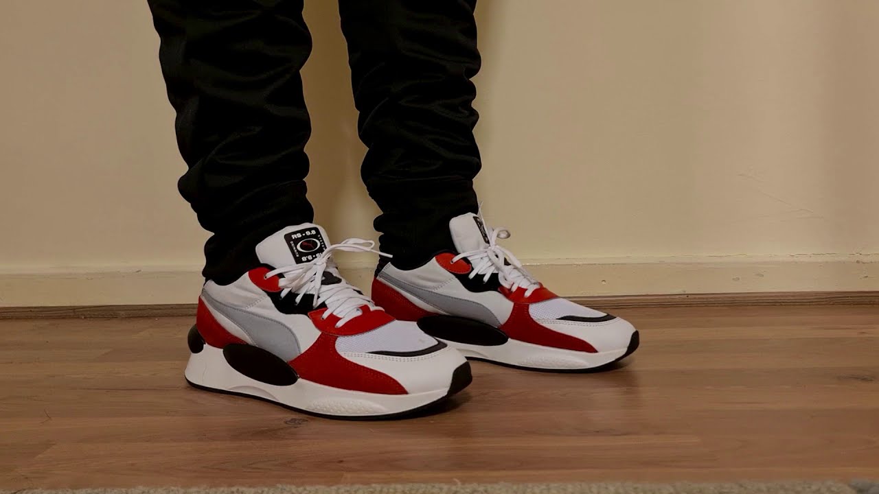puma rs 9.8 on feet